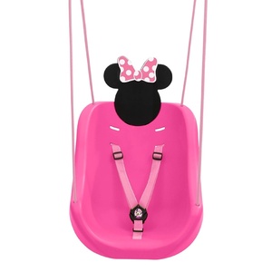 image:imageDisney Minnie Mouse 2in1 Outdoor Swing by Delta Children  for Babies and Toddlers  Full Bucket Seat