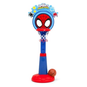 image:imageMinnie Mouse Plastic Basketball Set by Delta Children  Includes Basketball Hoop 1 Basketball and Ball PumpSpidey and His Amazing Friends