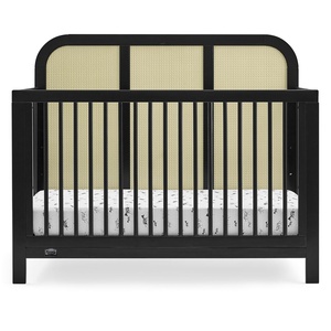 image:imageSimmons Kids Theo 6in1 Convertible Crib  Greenguard Gold Certified BlackTextured Almond