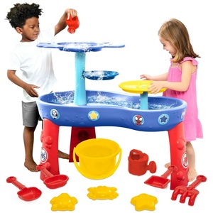 image:imageSpidey and His Amazing Friends Water Table by Delta Children  3Tier Activity Water Play Table with 11Piece Toy Set  Water Sensory Table  Beach Toys for Backyard for Toddlers Ages 2 BlueSpidey and His Amazing Friends