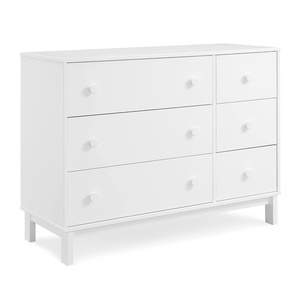 image:imagebabyGap Legacy 6 Drawer Dresser with Leather Pulls and Interlocking Drawers by Delta Children  Greenguard Gold Certified Sage Green wNaturalBianca White