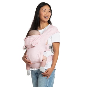 image:imagebabyGap by Delta Children Legacy 3in1 Baby Carrier  Newborn to Toddler Holds 75 to 25 lbs Facein and FaceOut Baby Carrier Wrap with Lumbar Support Ergonomic GreyBlush