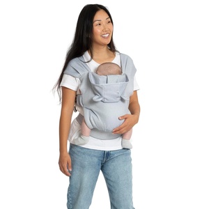 image:imagebabyGap by Delta Children Legacy 3in1 Baby Carrier  Newborn to Toddler Holds 75 to 25 lbs Facein and FaceOut Baby Carrier Wrap with Lumbar Support Ergonomic GreyGrey