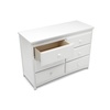 image:imageDelta Children Emerson 6 Drawer Dresser Greenguard Gold Certified Bianca White