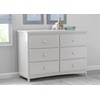 image:imageDelta Children Emerson 6 Drawer Dresser Greenguard Gold Certified Bianca White