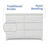 image:imageDelta Children Emerson 6 Drawer Dresser Greenguard Gold Certified Bianca White