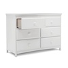 image:imageDelta Children Emerson 6 Drawer Dresser Greenguard Gold Certified Bianca White