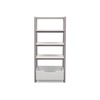 image:imageDelta Children Ladder Shelf WhiteGrey