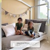image:imageDelta Children Poppy House Wood Twin Bed Platform Bed  No Box Spring Needed Bianca WhiteBianca White