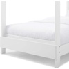 image:imageDelta Children Poppy House Wood Twin Bed Platform Bed  No Box Spring Needed Bianca WhiteBianca White