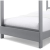 image:imageDelta Children Poppy House Wood Twin Bed Platform Bed  No Box Spring Needed Bianca WhiteGrey