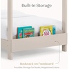 image:imageDelta Children Poppy House Wood Twin Bed Platform Bed  No Box Spring Needed Bianca WhiteSoft Biege