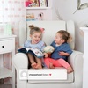 image:imageDelta Children Reston Nursery Glider Swivel Rocker Chair French GreyFrench Grey