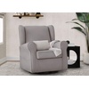 image:imageDelta Children Reston Nursery Glider Swivel Rocker Chair French GreyFrench Grey