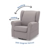 image:imageDelta Children Reston Nursery Glider Swivel Rocker Chair French GreyFrench Grey