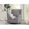 image:imageDelta Children Reston Nursery Glider Swivel Rocker Chair French GreyFrench Grey