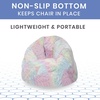 image:imageDelta Children Snuggle Foam Filled Chair Toddler Size for Kids Up to 6 Years Old Tie Dye