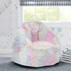 image:imageDelta Children Snuggle Foam Filled Chair Toddler Size for Kids Up to 6 Years Old Tie Dye