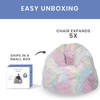 image:imageDelta Children Snuggle Foam Filled Chair Toddler Size for Kids Up to 6 Years Old Tie Dye
