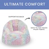 image:imageDelta Children Snuggle Foam Filled Chair Toddler Size for Kids Up to 6 Years Old Tie Dye