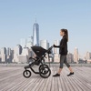 image:imageJeep Hydro Sport Plus Jogger by Delta Children Includes Car Seat Adapter Black Neoprene Leather