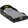 image:imageDelta Children  Batman Batmobile Deluxe Car Plastic Sleep and Play Toddler Bed with Attached GuardrailsToddler Bed without Mattress