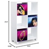 image:imageDelta Children 6 Cubby Deluxe Storage Unit DC Comics Wonder Woman