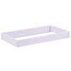 image:imageDelta Children Cassie 3 Drawer Dresser with Changing Top and Interlocking Drawers Bianca WhiteLilac