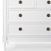 image:imageDelta Children Madeline 4 Drawer Dresser with Changing Top and Interlocking Drawers  Greenguard Gold Certified Bianca WhiteBianca White