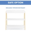 image:imageDelta Children Scout Changing Table  Greenguard Gold Certified Bianca WhiteBianca WhiteNatural