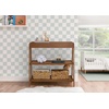 image:imageDelta Children Scout Changing Table  Greenguard Gold Certified Bianca WhiteChestnut