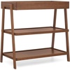 image:imageDelta Children Scout Changing Table  Greenguard Gold Certified Bianca WhiteChestnut