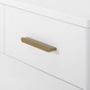 image:imageDelta Children Sloane 4 Drawer Dresser with Changing Top Bianca White wMelted BronzeBianca White WMelted Bronze