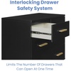 image:imageDelta Children Sloane 4 Drawer Dresser with Changing Top Bianca White wMelted BronzeBlackBronze