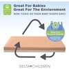 image:imageDelta Children Summer Breeze Mattress  Breathable Baby Crib amp Toddler Mattress with Cloud Core  Machine Washable Cover  GREENGUARD Gold  Waterproof  Sustainably Sourced Core ApricotWhiteSummer Crib Mattress