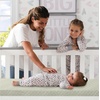 image:imageDelta Children Summer Breeze Mattress  Breathable Baby Crib amp Toddler Mattress with Cloud Core  Machine Washable Cover  GREENGUARD Gold  Waterproof  Sustainably Sourced Core ApricotWhiteSpring Breeze