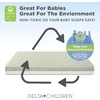 image:imageDelta Children Summer Breeze Mattress  Breathable Baby Crib amp Toddler Mattress with Cloud Core  Machine Washable Cover  GREENGUARD Gold  Waterproof  Sustainably Sourced Core ApricotWhiteSpring Breeze