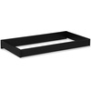 image:imageSimmons Kids Theo 3 Drawer Dresser with Changing Top and Interlocking Drawers Bianca WhiteTextured AlmondBlackTextured Almond