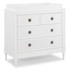 image:imageDelta Children Madeline 4 Drawer Dresser with Changing Top and Interlocking Drawers  Greenguard Gold Certified Bianca WhiteBianca White