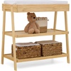 image:imageDelta Children Scout Changing Table  Greenguard Gold Certified Bianca WhiteNatural