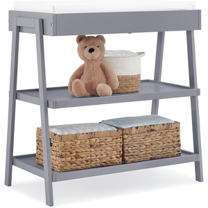 image:imageDelta Children Scout Changing Table  Greenguard Gold Certified Bianca WhiteGrey