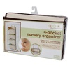 image:imageDelta Children 4 Pocket Over The Door Hanging Organizer Easy StorageOrganization Solution  Versatile and Accessible in Any Room in the House BeigeBeige