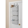 image:imageDelta Children 4 Pocket Over The Door Hanging Organizer Easy StorageOrganization Solution  Versatile and Accessible in Any Room in the House BeigeDove Grey