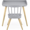 image:imageDelta Children Essex Desk amp Chair Set Greenguard Gold Certified GreyNaturalGreyNatural