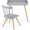 image:imageDelta Children Essex Desk amp Chair Set Greenguard Gold Certified GreyNaturalGreyNatural