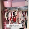 image:imageDelta Children Nursery Storage 48 Piece Set  Easy StorageOrganization Solution  Keeps Bedroom Nursery amp Closet Clean BeigeBeige
