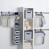 image:imageDelta Children Nursery Storage 48 Piece Set  Easy StorageOrganization Solution  Keeps Bedroom Nursery amp Closet Clean BeigeNavy