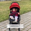image:imageJeep Breeze Stroller by Delta Children  Lightweight Stroller Features Compact OneHand Fold Oversized Canopy Recline and Shock Absorbing Frame Sapling