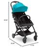 image:imageJeep Breeze Stroller by Delta Children  Lightweight Stroller Features Compact OneHand Fold Oversized Canopy Recline and Shock Absorbing Frame Sapling