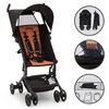 image:imageJeep Clutch Plus Travel Stroller with Reclining Seat by Delta Children BlackOrange
